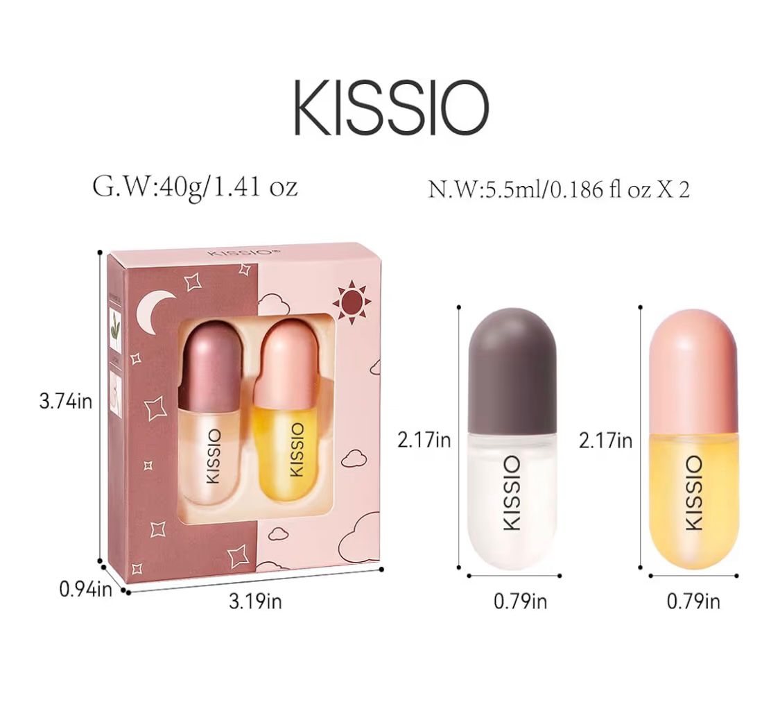 Duo Glow para labios aumento de Luminosidad e Hidratación instantánea.