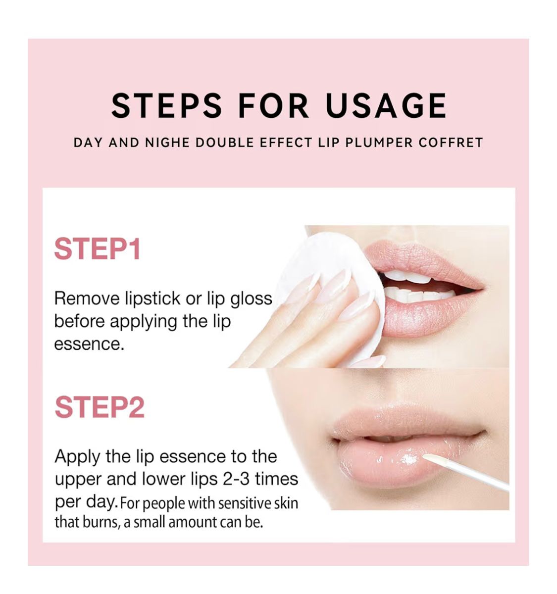 Duo Glow para labios aumento de Luminosidad e Hidratación instantánea.