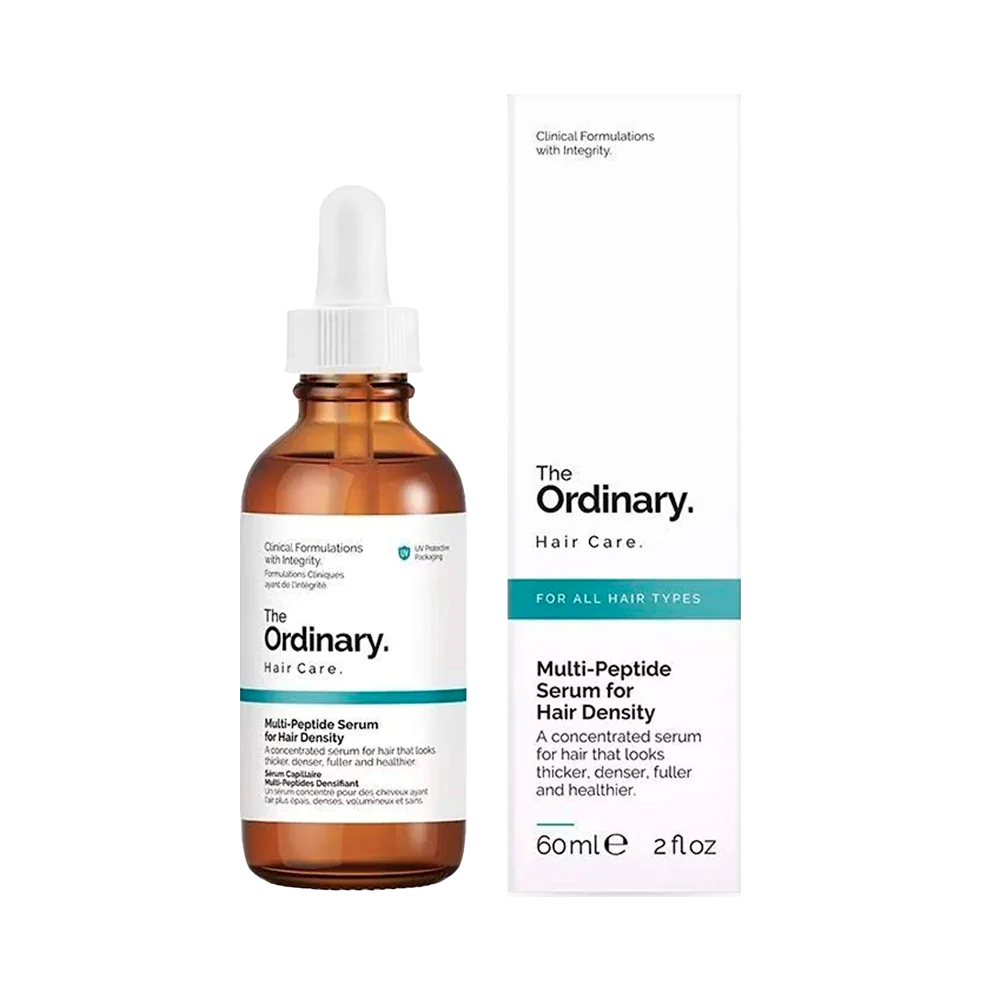 The Ordinary Serum con péptidos que te ayudara con la regeneración capilar y densidad de tu cabello