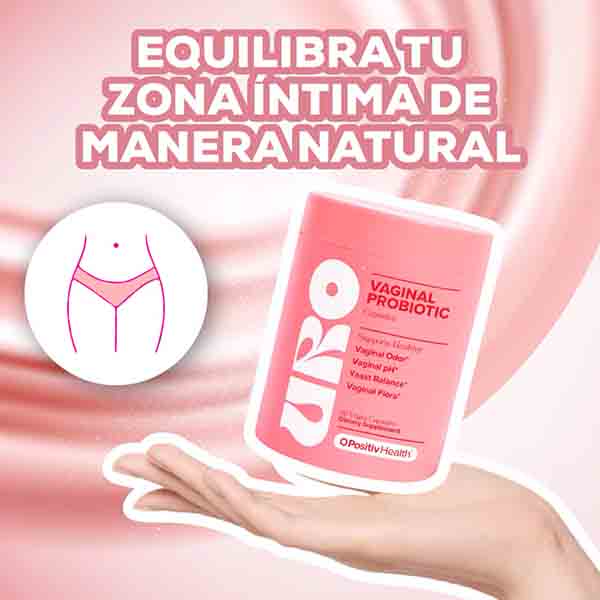 Uro Probiotico vaginal que te ayudara a balancear tu PH y a cuidar tu salud intima.